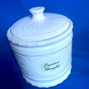 Positive Thoughts Jar with Lid